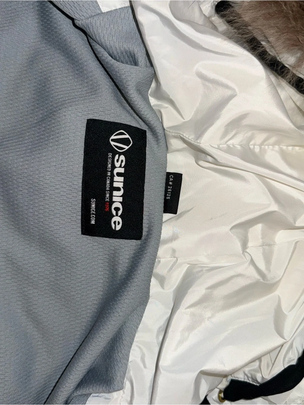 Sunice cream quilted